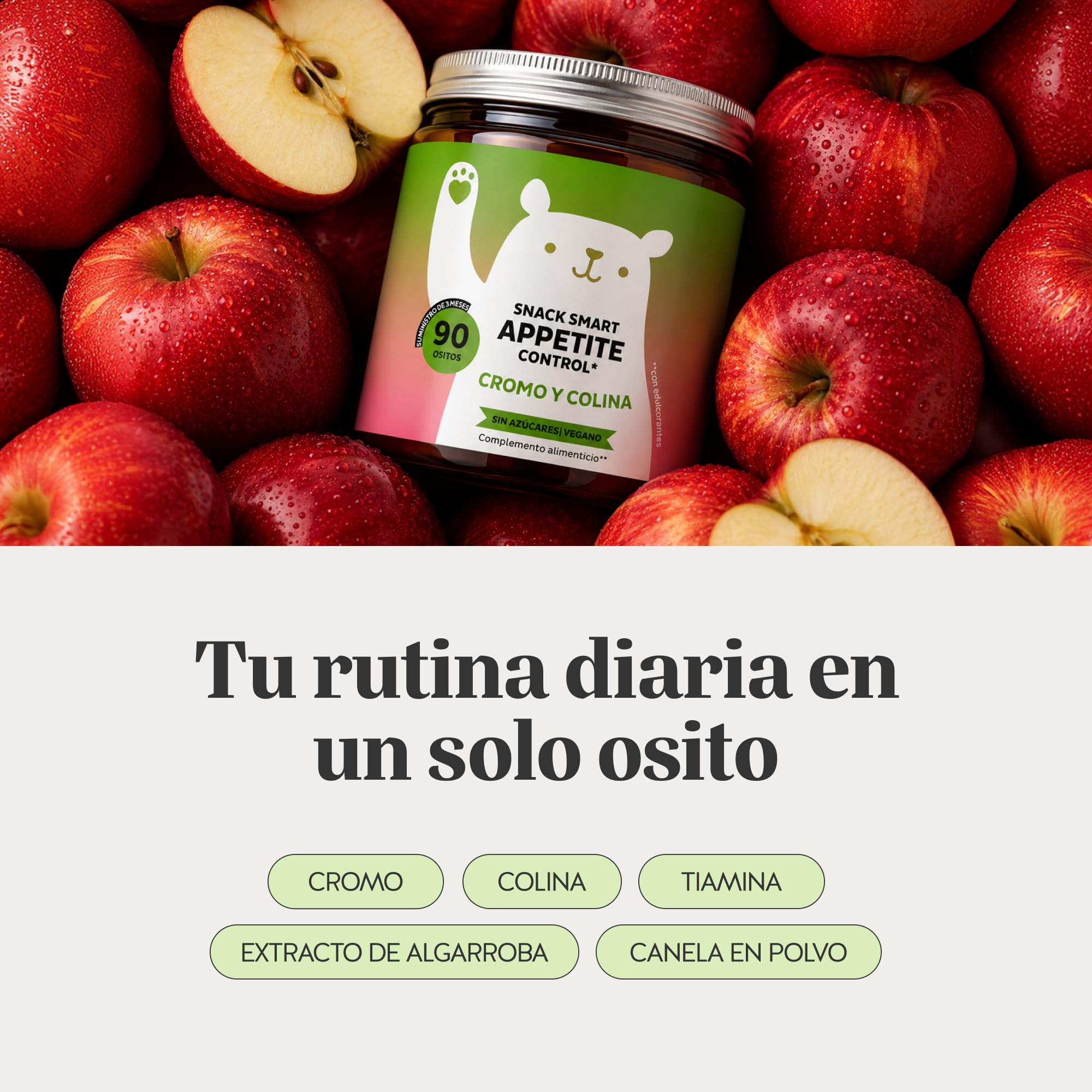 Bears with Benefits - Gominolas Cromo y Colina - 90 unidades