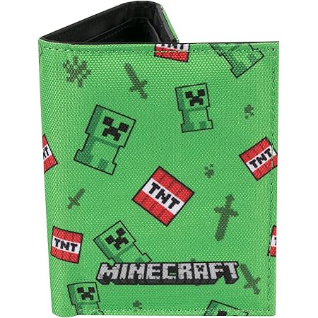 Amazon Co Jp Jinx マインクラフト クリーパースプライト ナイロン 三つ折り財布 マルチカラー ワンサイズ Generic