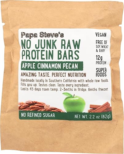 Miniatura 6 de arras de proteína Papa Steves No Junk Raw 1
