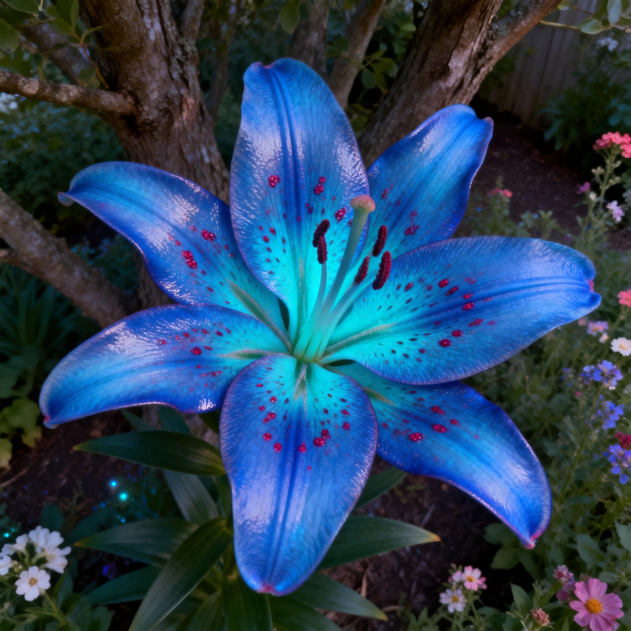 Einzigartige Exklusive Lilien Rhizom | Frostresistent, Pflegeleicht, Für Alle Arten von Gärten-8zwiebeln-G