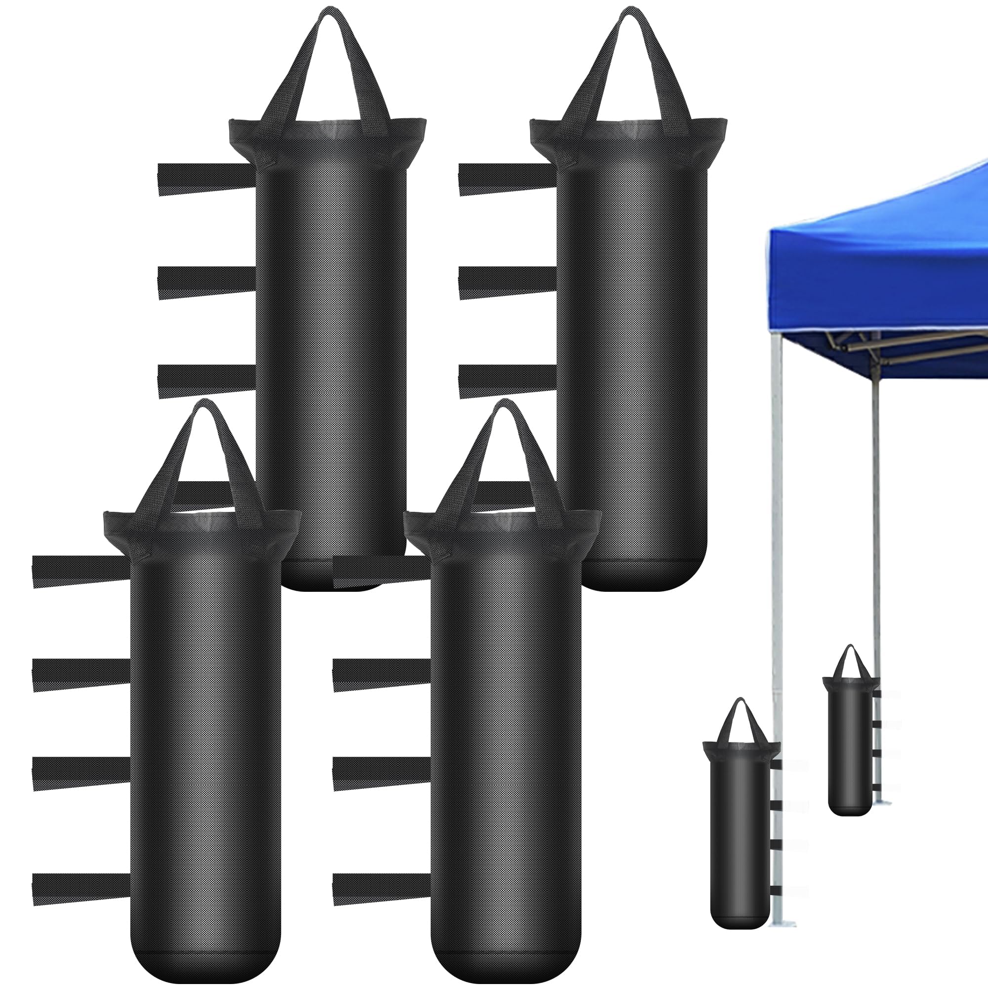 Gewichte für Pavillon 4 Stück, 800D Zeltgewichte Gewichte Pavillon Sandsäcke Wind Sandsäcke Zelt Beschwerer Gewichte Gazebo Befüllen zum Beschweren für Pavillon Zelt Strand Garten Camping Auto & Motorrad