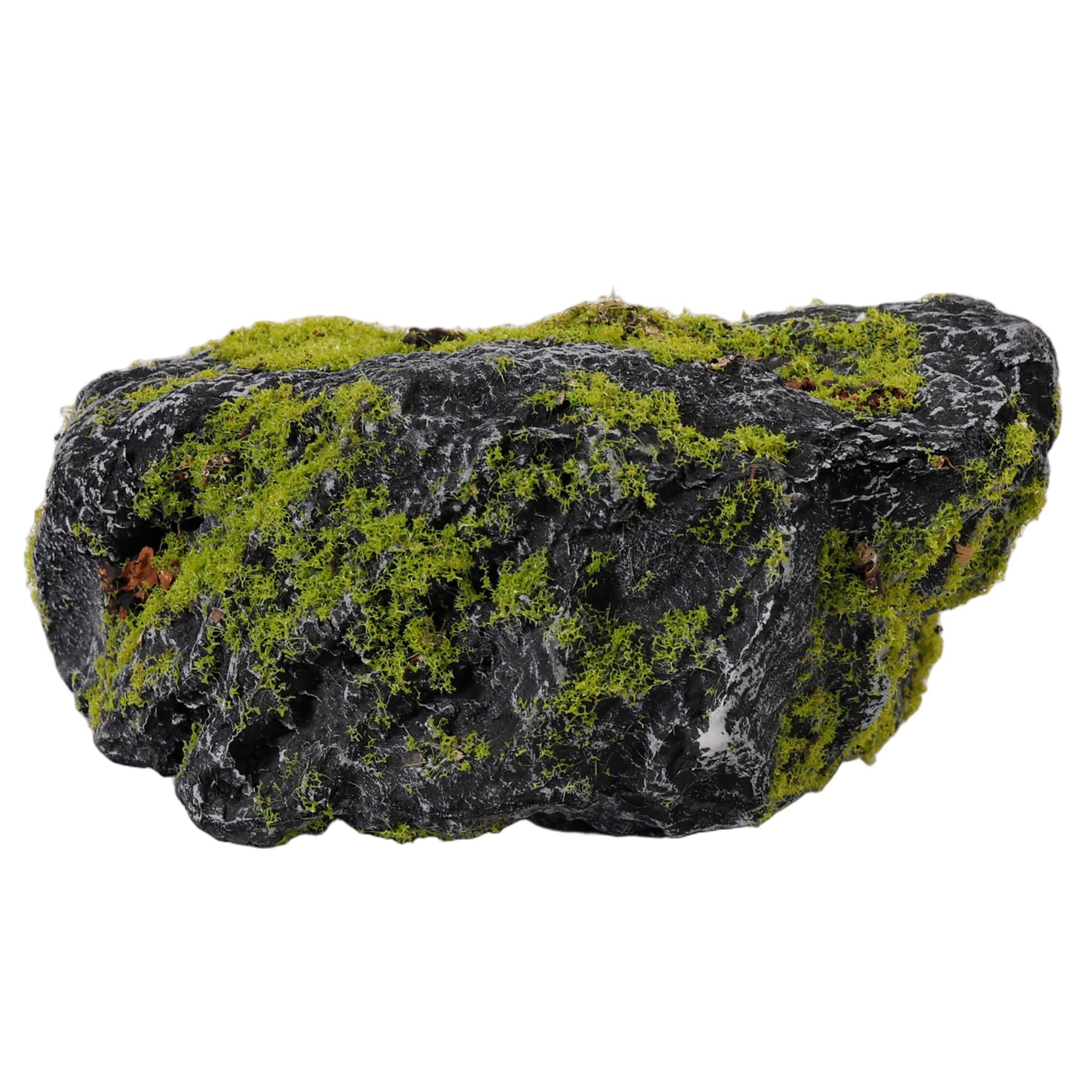 Ngbbby Style-1 Faux Rock Cover, Realistic Moss-Covered Faux Rocks For Landscaping, Garden, Yard, Home, Green, Rocks For Landscaping