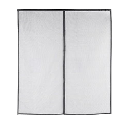 Amazon Basics AB-SD101, Black Magnetic Screen Door-70-Inch x 79-Inch, 70 x 79
