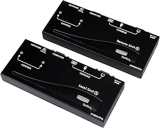StarTech.com Long Range 1000 ft USB VGA KVM Over CAT5/5e CAT6 UTP Extender - KVM Console Over Ethernet for multiple servers/PC's IT Grade (SV565UTPUL)