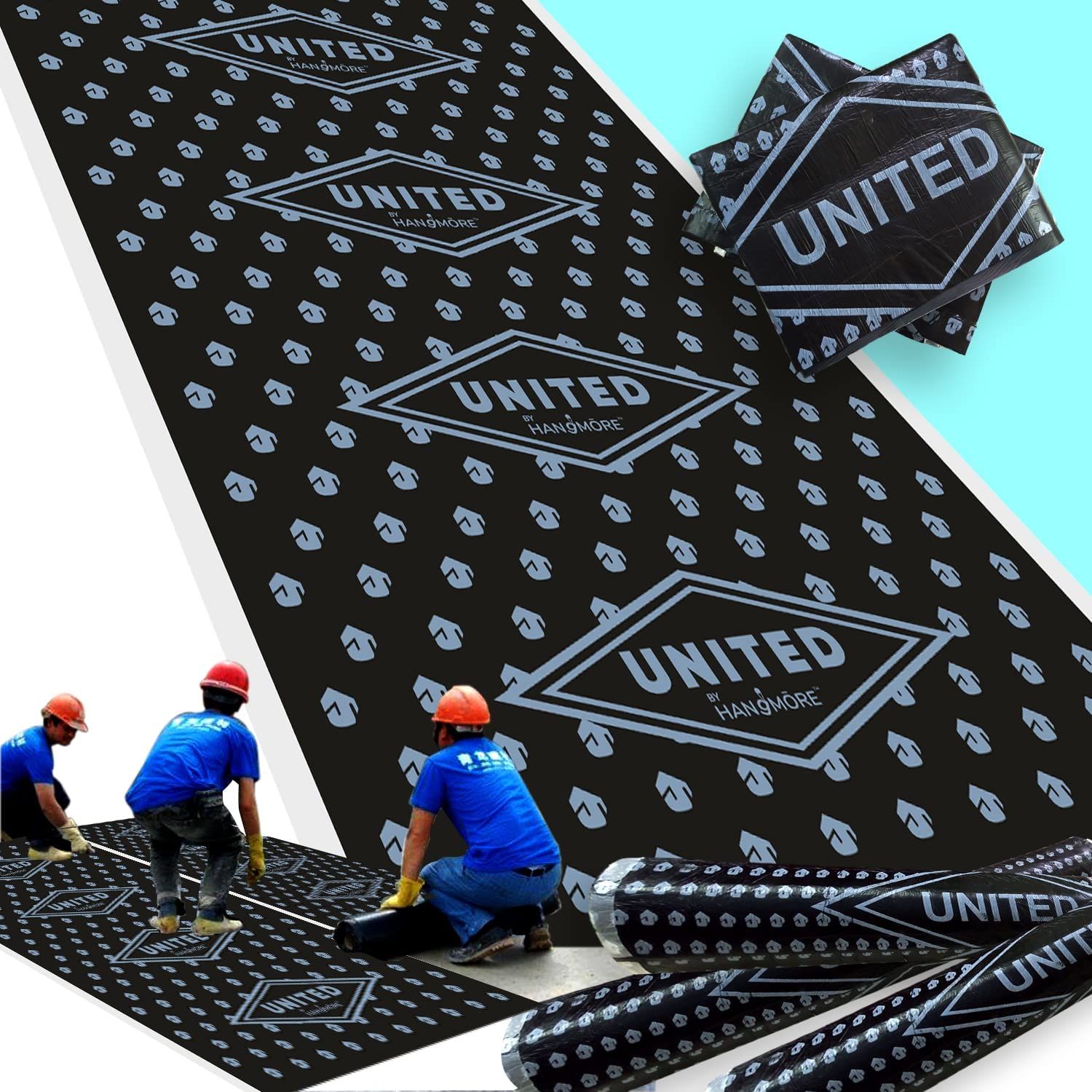 HANgMORE UNITED Brand - [ 6 Meter Length ] Black Tar Felt Sheet For Roofs Waterproofing Sealing Tar Sheet Waterproofing Membrane (Black - 1mm Thickness | Length 6 Meter x Width 3 ft) (B0B7DQZ5LB) Amazon Price History, Amazon Price Tracker