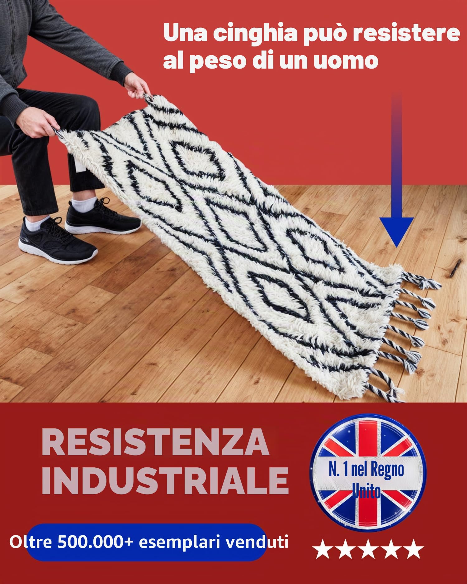 DIY Doctor Nastro Biadesivo 21mm x 20m – Extra Forte e Resistente per Casa e Uso Professionale