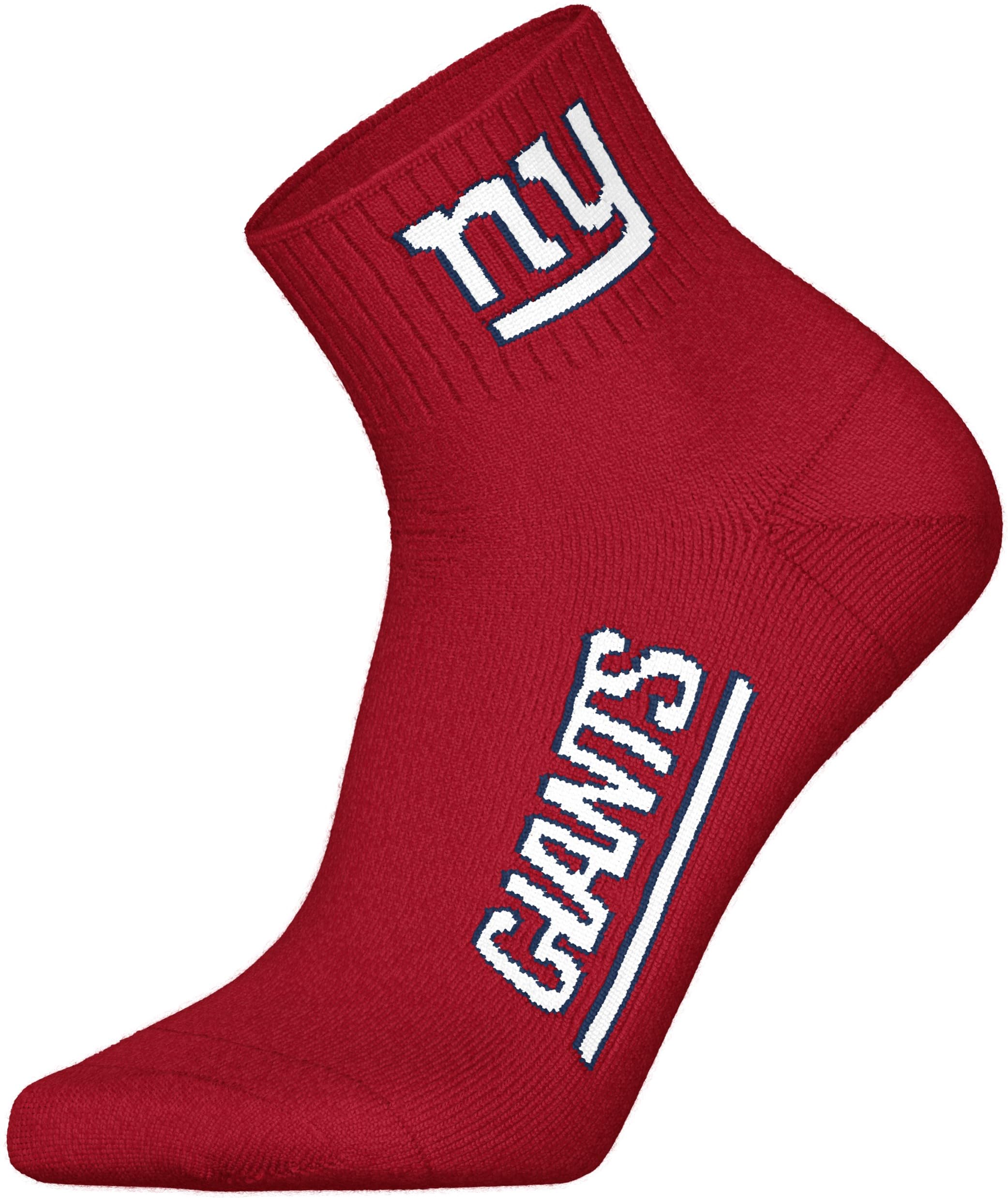 NFL Ny Giants 3pk Quarter Socks Calzini sportivi Unisex Adulto