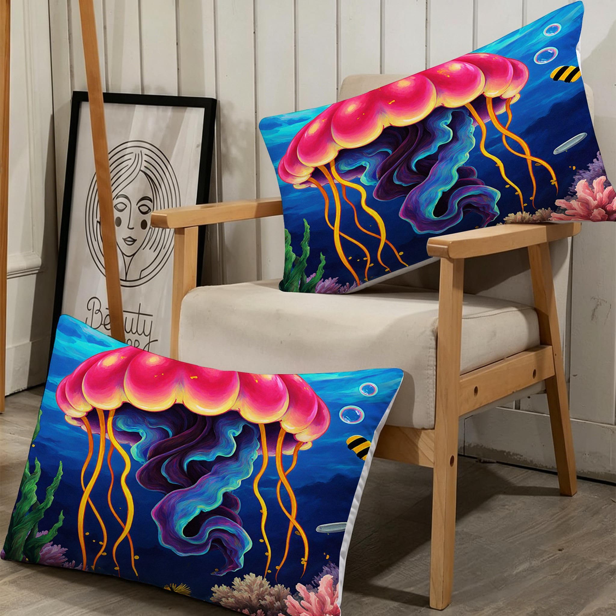 Funda Nórdica Cama 180, 240x260 cm Medusa Azul, AQ2040