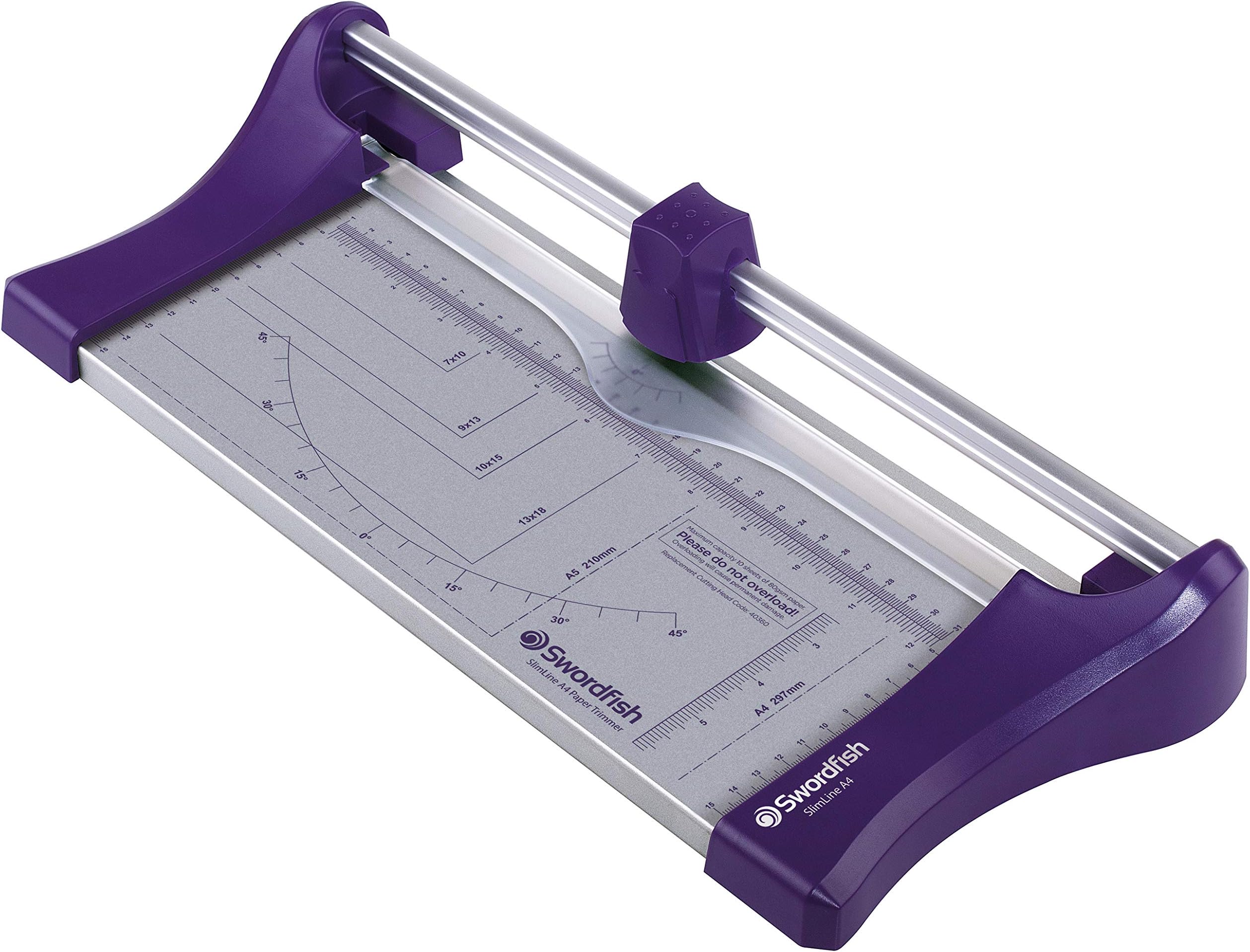 Cathedral Products A4 Rotary Paper Trimmer Cutter with Metal Base 320