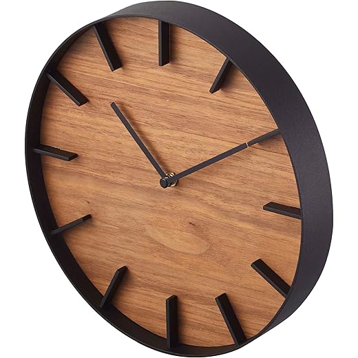 Yamazaki Modern Wood Wall Clock