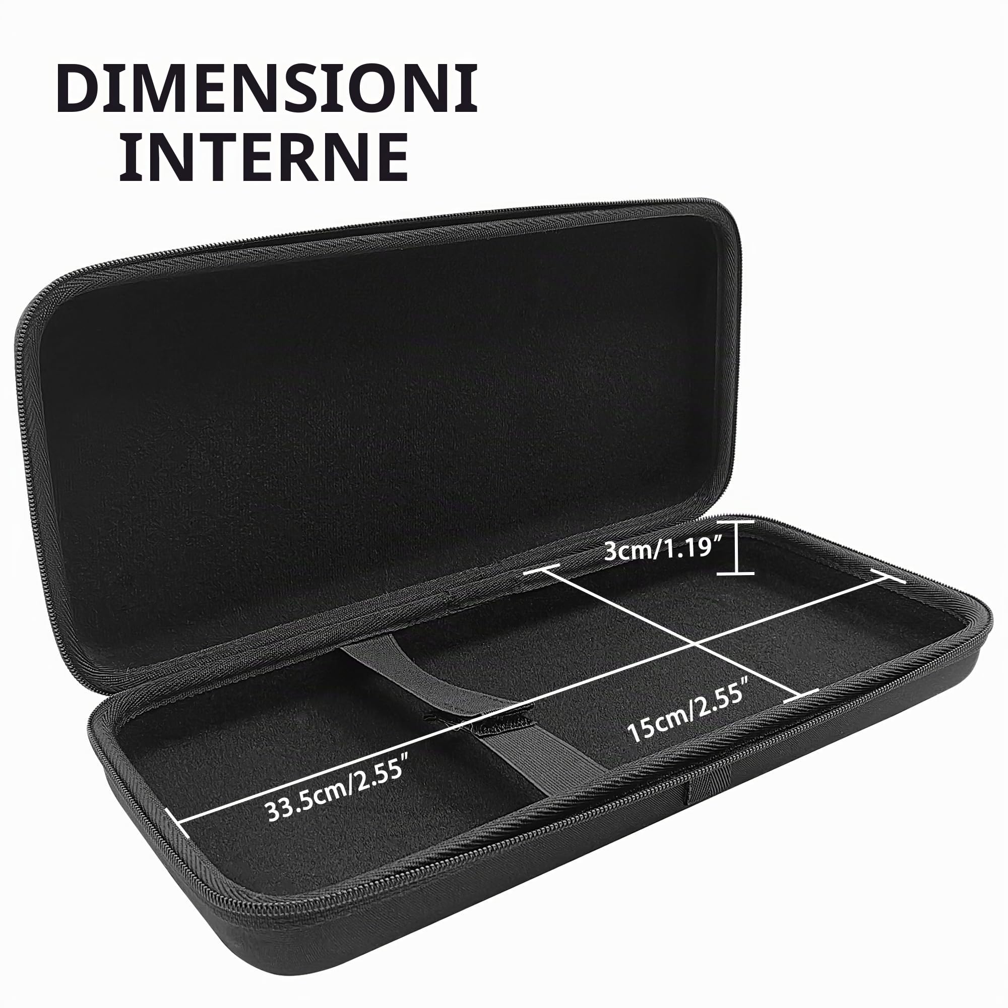 Musiin Custodia per controller DJ personalizzata compatibile con NI Traktor X1 MK3, F1, Z1 | Fornisce protezione del dispositivo controller e comodo trasporto per viaggi sicuri e dal vivo
