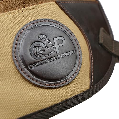 Miniatura 7 de Chaleco protector de cuero para rifle de escopeta, chaleco acolchado reductor de retroceso, protector de campo con correas ajustables