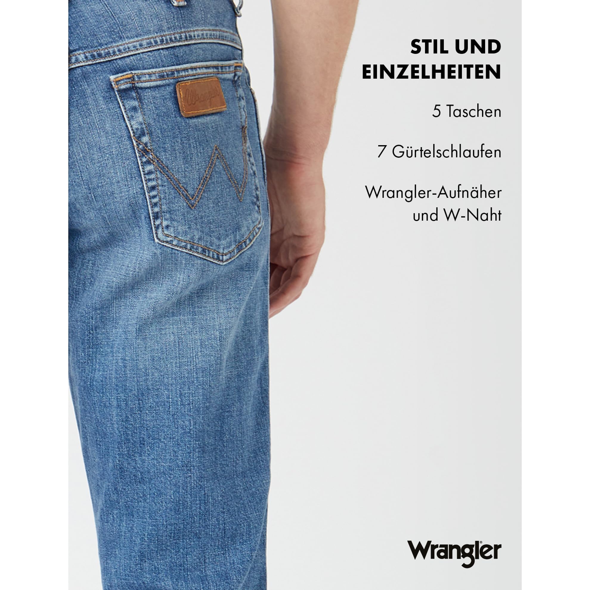 Wrangler Herren Texas Jeans – Bild 6