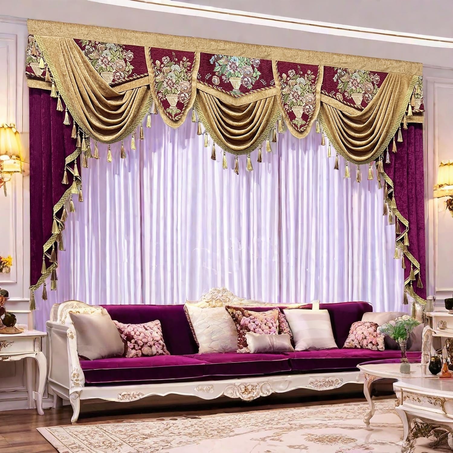 Luxury Drapes And Valances