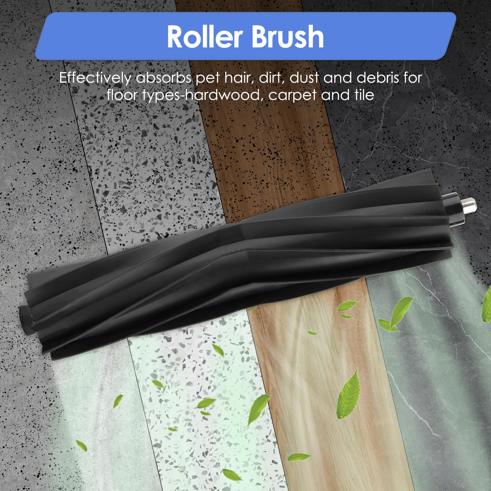 (22 Pezzi) T20 Omni Ricambi per ECOVACS DEEBOT T20e Omni/ T20 Max/ T20 Pro, 1 Spazzola a Rullo, 4 Spazzole Laterali, 7 Sacchetti Raccoglipolvere, 5 Filtri HEPA, 5 Panni per Mocio, Kit di Accessori