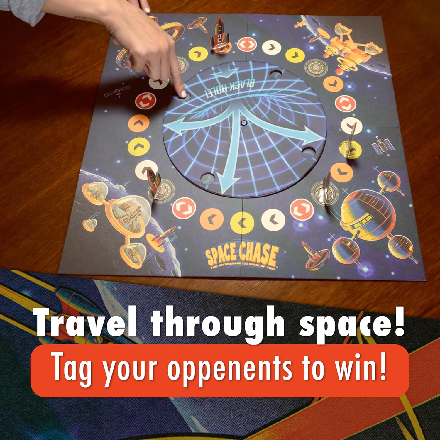 Space Chase - Hilarious Classic Tag Family and Friends Party Fun for Game Nights - The Good Game Company