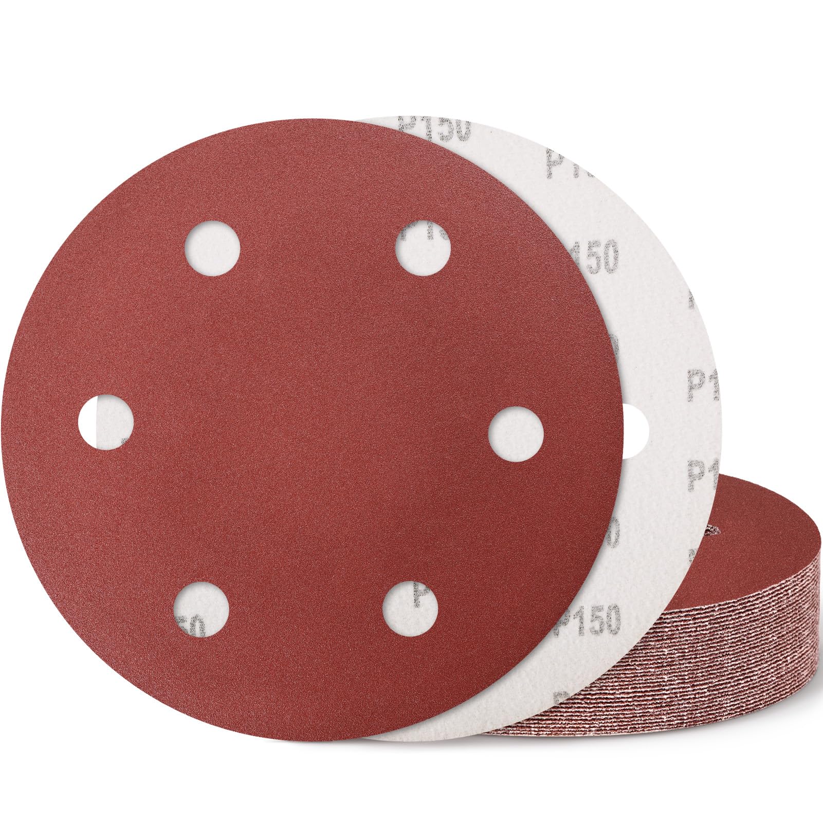 9" Drywall Sanding Discs - 60 Grit, 15 Pack -17