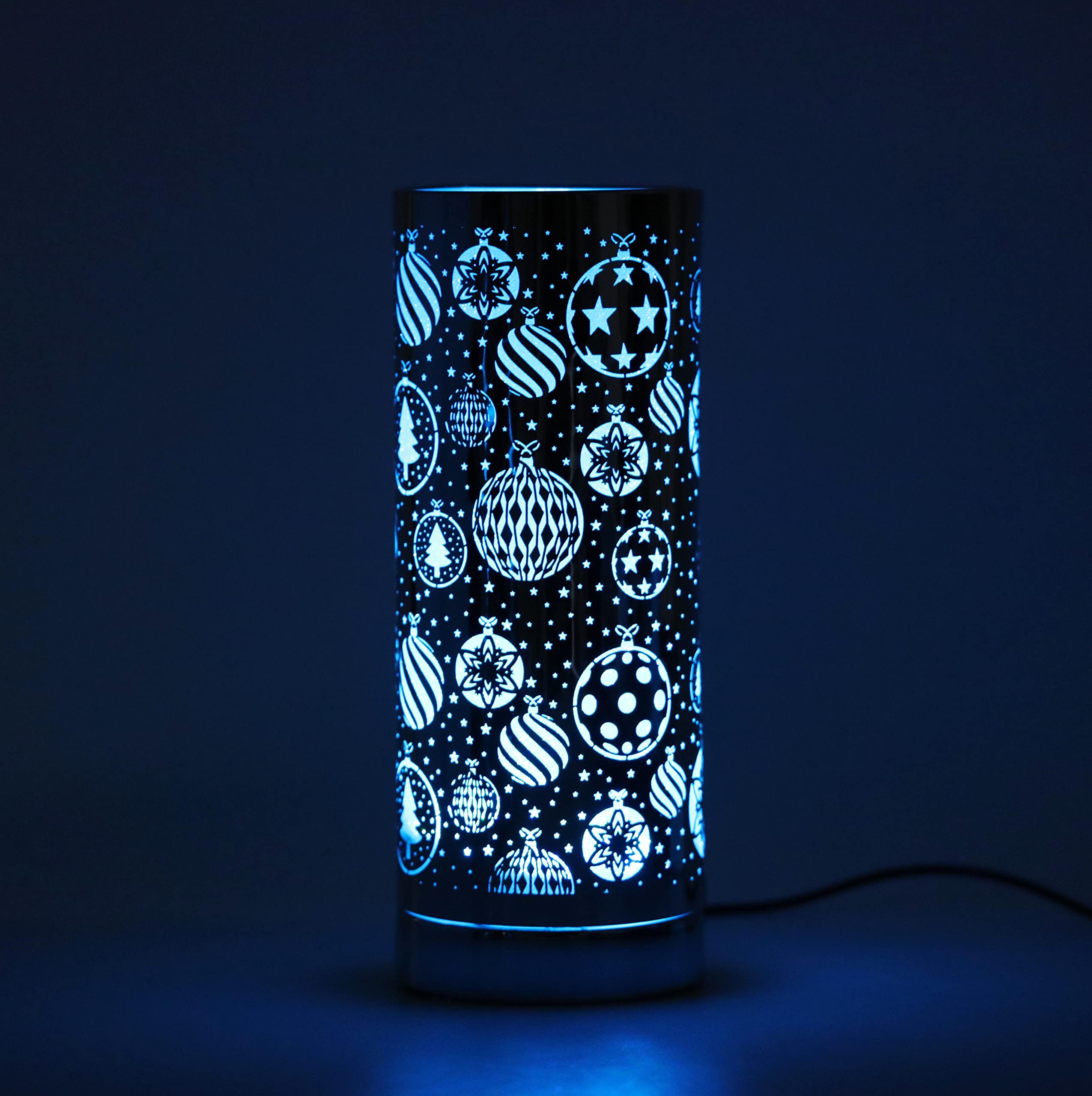 Led Aroma Christmas Baubles Design Lamp | Multi-color