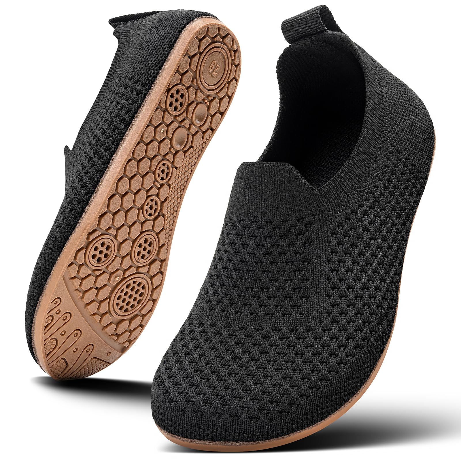 KOWAYI Chłopięce i dziewczęce kapcie antypoślizgowe dziecięce buty boso buty unisex