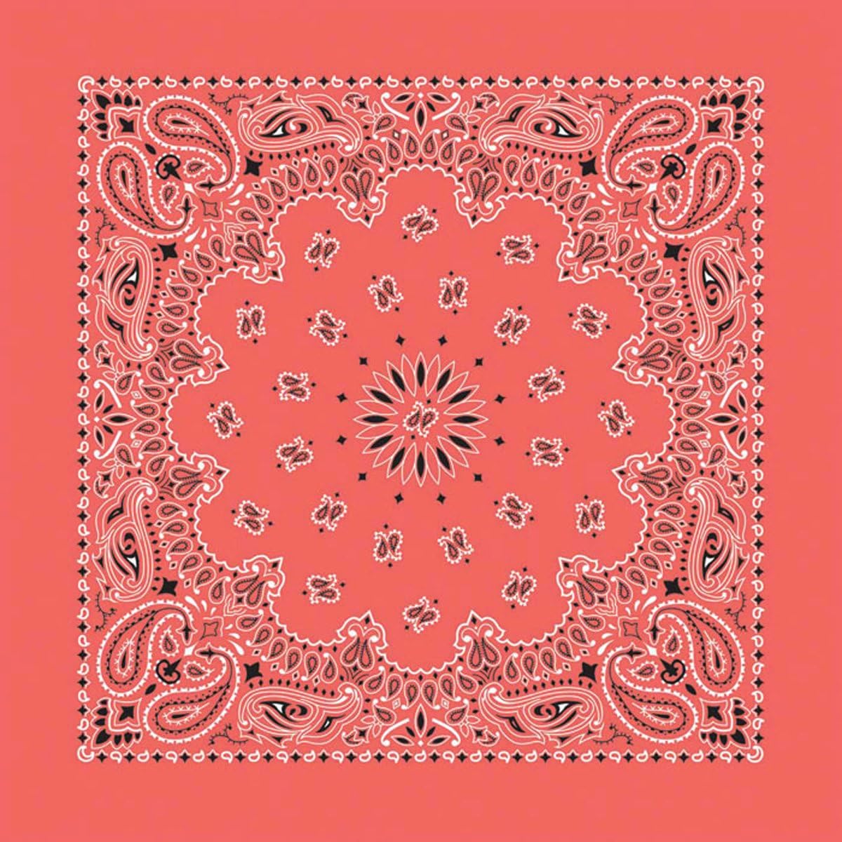 Carolina Manufacturing Bandana Paisley Honeysuckle B22PAI-000016