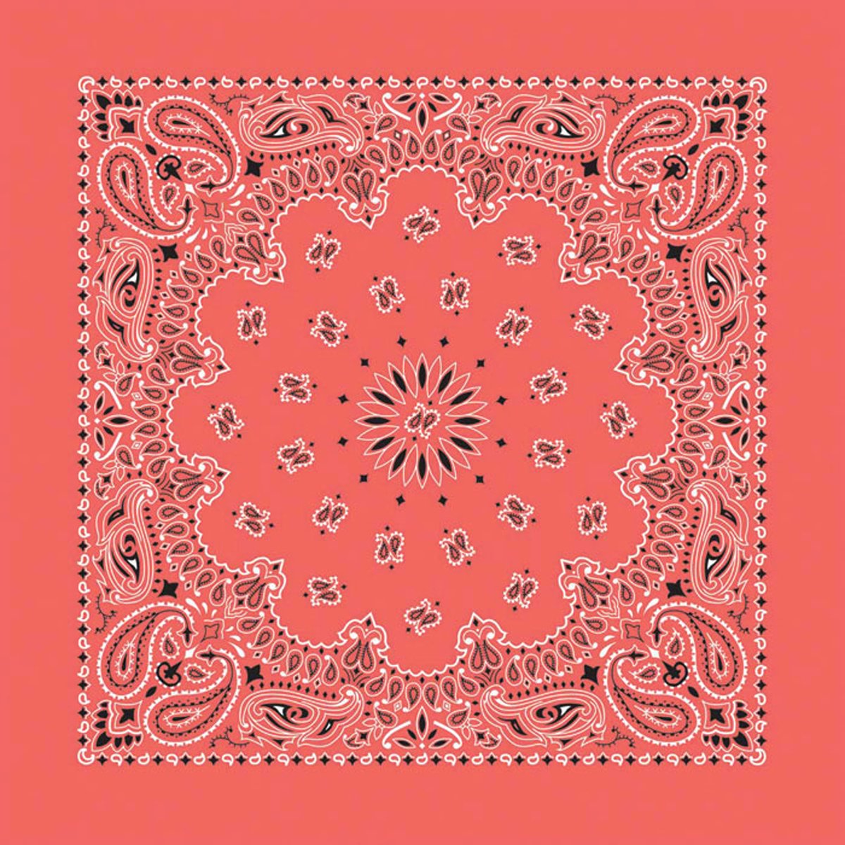 Carolina Manufacturing Bandana Paisley Honeysuckle B22PAI-000016
