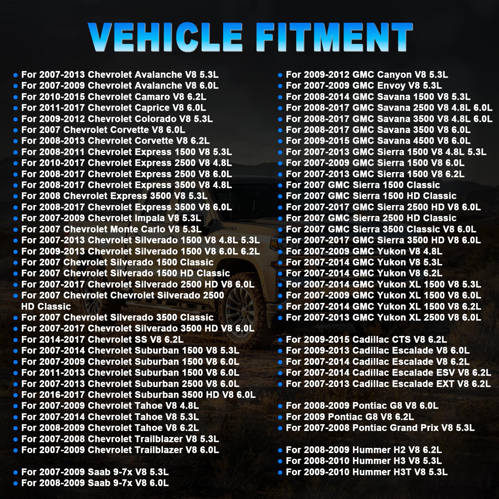 Zestaw łańcucha rozrządu silnika z elektromagnesem VVT, pasuje do Chevroleta Silverado 1500 Tahoe Express, GMC Sierra Yukon, Cadillac Escalade 4,8 l, 5,3 l, 6,0 l, 6,2 l