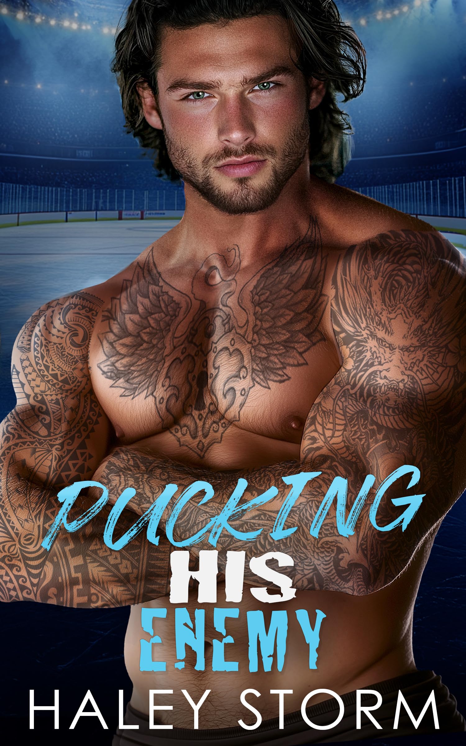 Pucking His Enemy : A Fake Dating Enemies To Lovers Hockey Romance