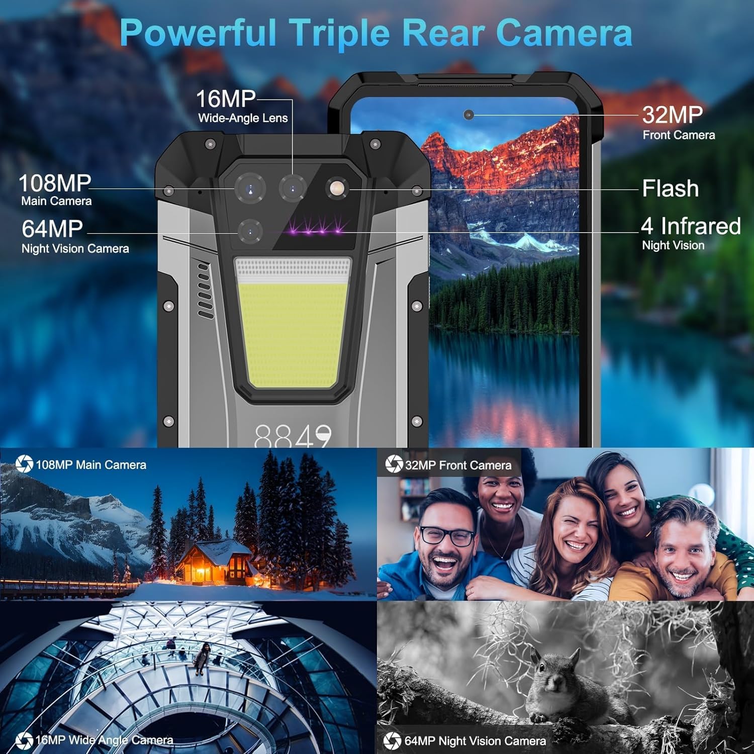 Amazon.co.jp: Unihertzタンク2トライアンチスマートフォン