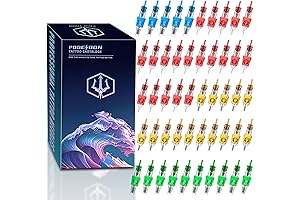 Poseidon Assorted Needles: Enhance Precision in Tattooing