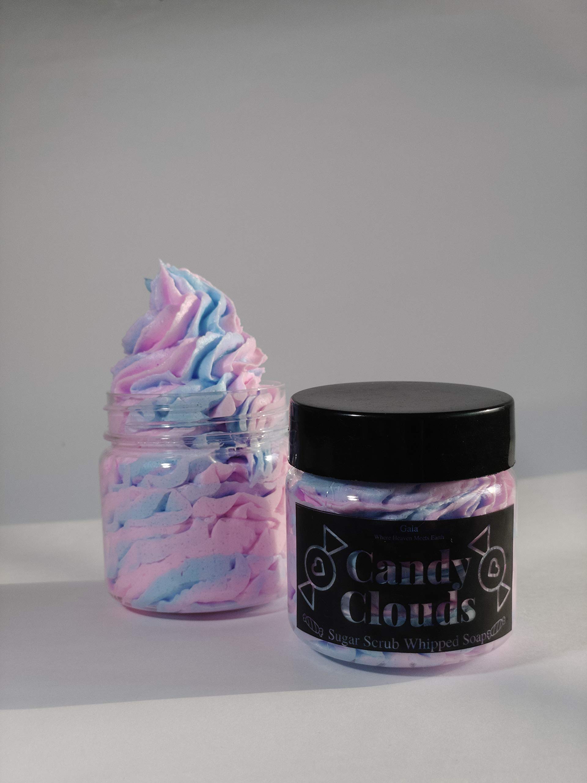 Gaia Aromatherapy Candy Cloud Whipped Soap Cream Women & Men For Dry All Skin Types | Sulphate & Paraben Free, pH Balanced Intense Hydration - 50gm