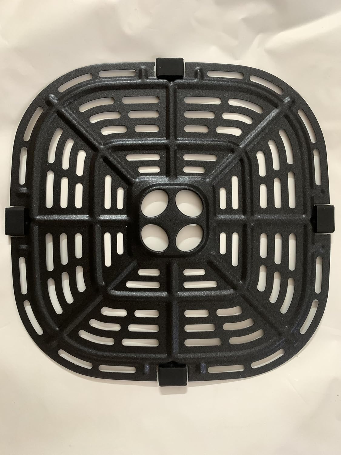 5.5QT Air Fryer Grill Plate for Kitchen Elite Air Fryer Oven 5.5QT, Upgraded Nonstick Air Fryer Grill Pan Crisper Plate Tray Rack Insert Grate Grid Shelf for 5.5QT Kitchen Elite Air Fryer