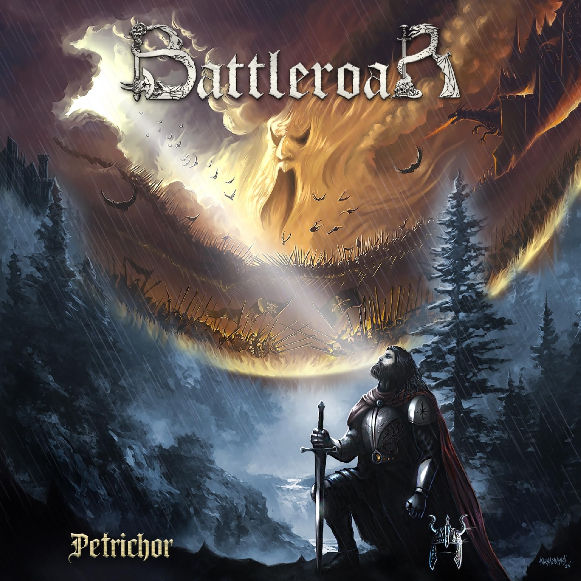 Battleroar Petrichor CD New 723803981634