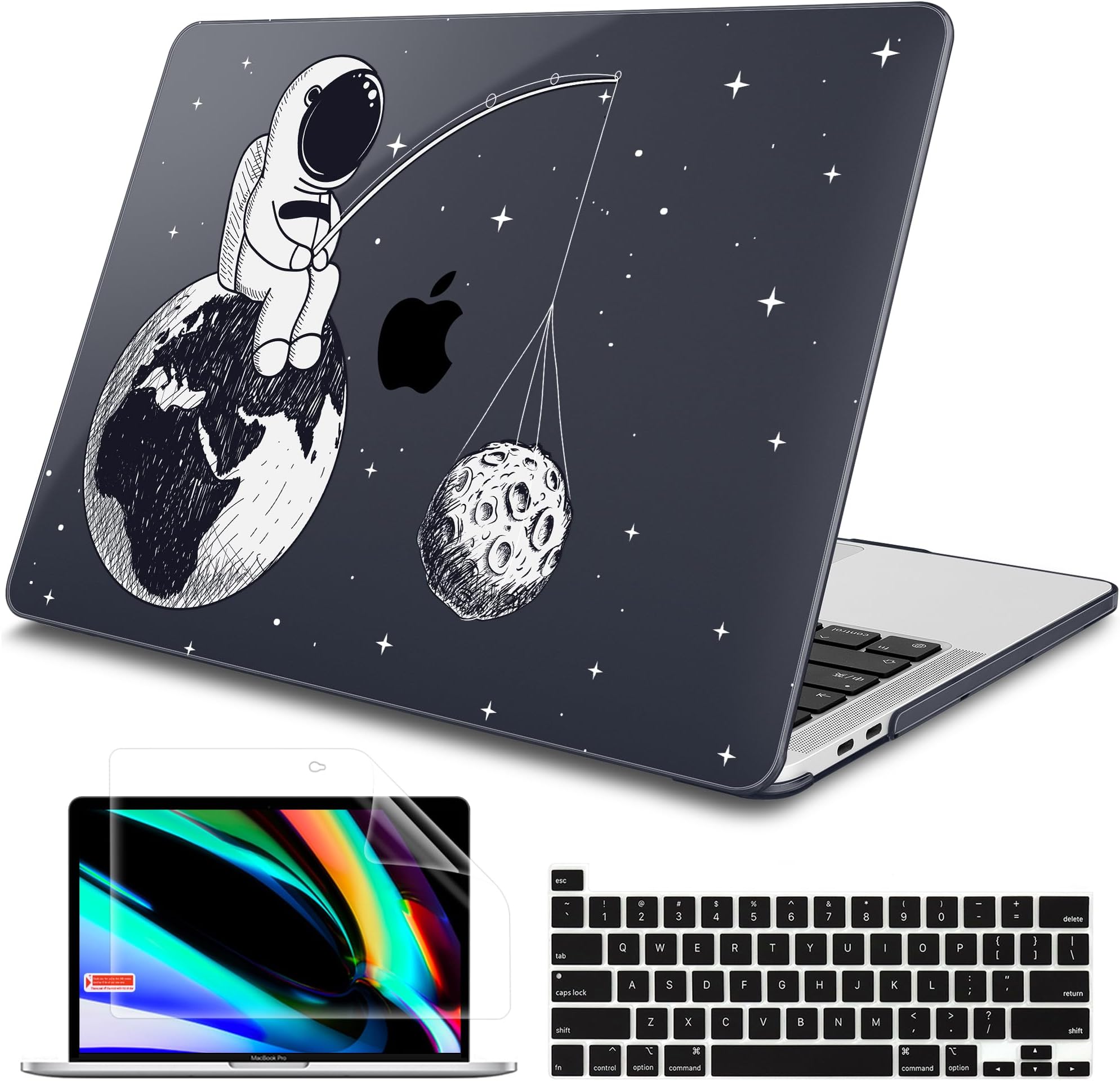 Tuiklol for MacBook Pro 13 inch Case 2022 2021 2020 Release,
