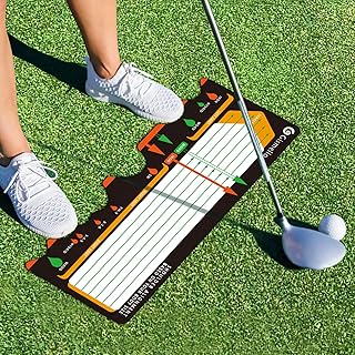 Golf Golf Training Mat with Posture Aid