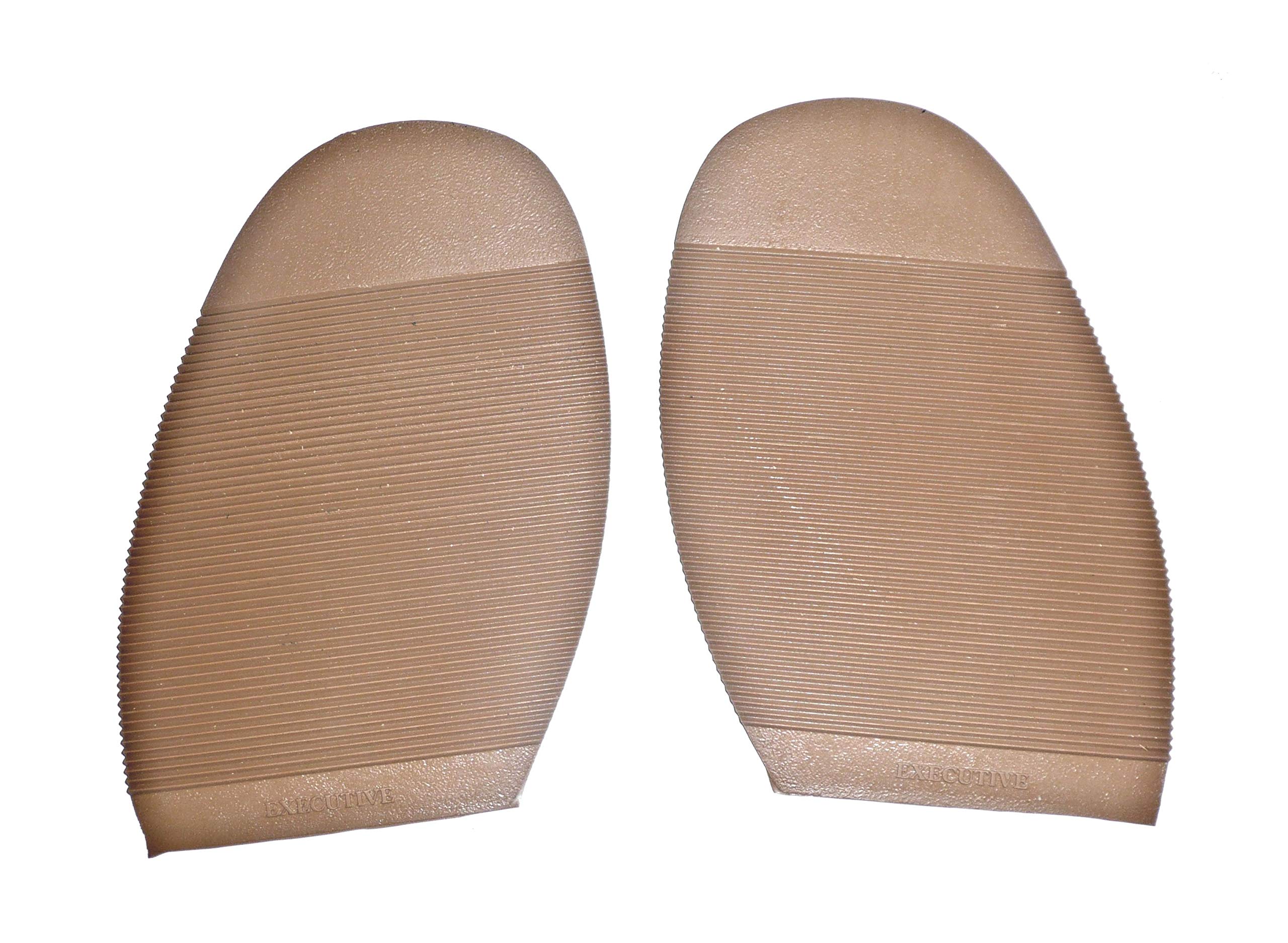 eCobblerLadies Extra Grip Dark Sand Soles for DIY Shoe Repair Brown