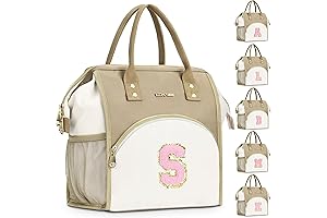 UTOTEBAG Personalized Initial Lunch Bag