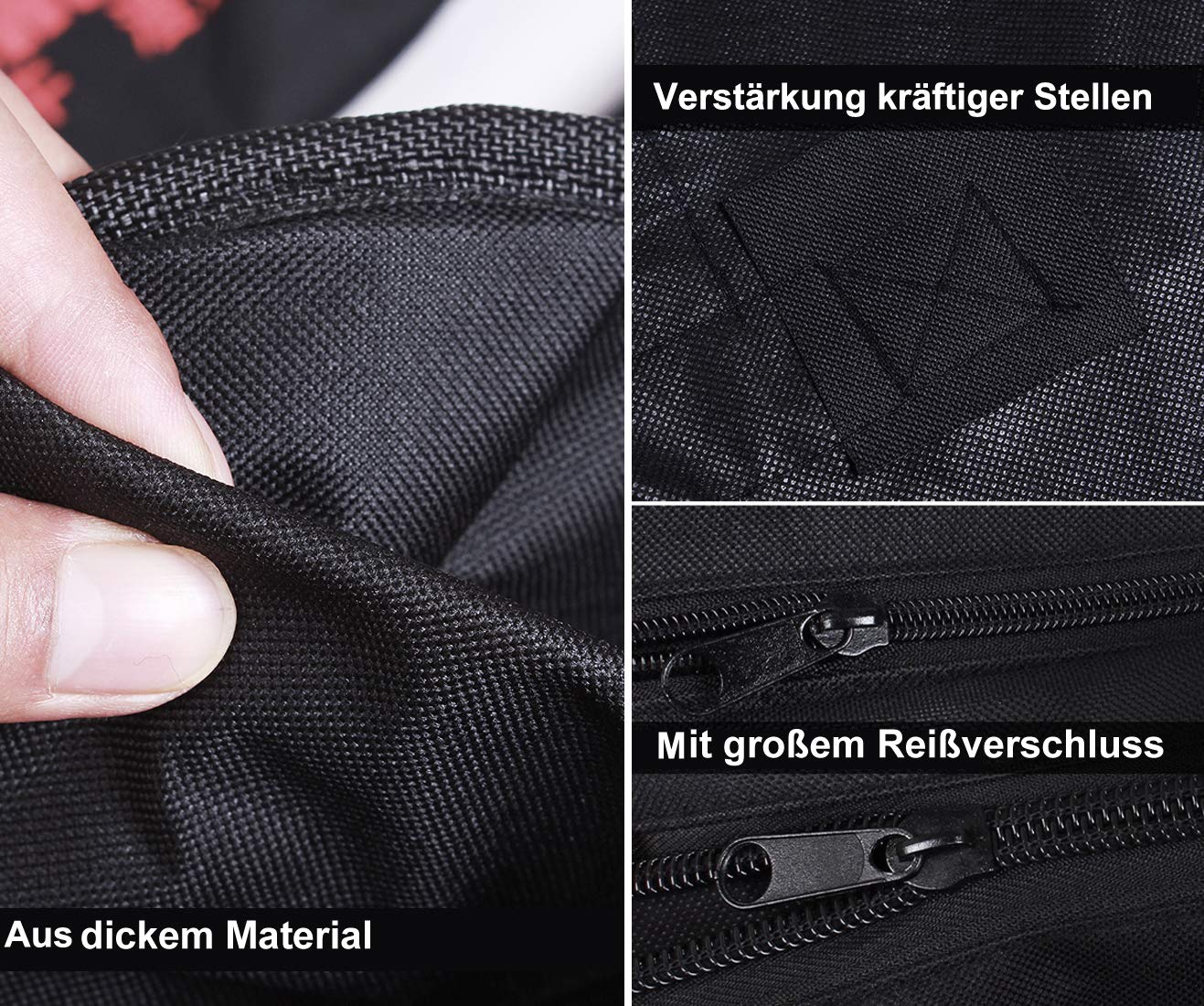 Tragetasche für 20 Zoll Falt-Räder, Klapprad, E-Bike, Sport Tasche, Transporttasche, handlich, langlebig, stabil, als Picknickunterlage einsetzbar