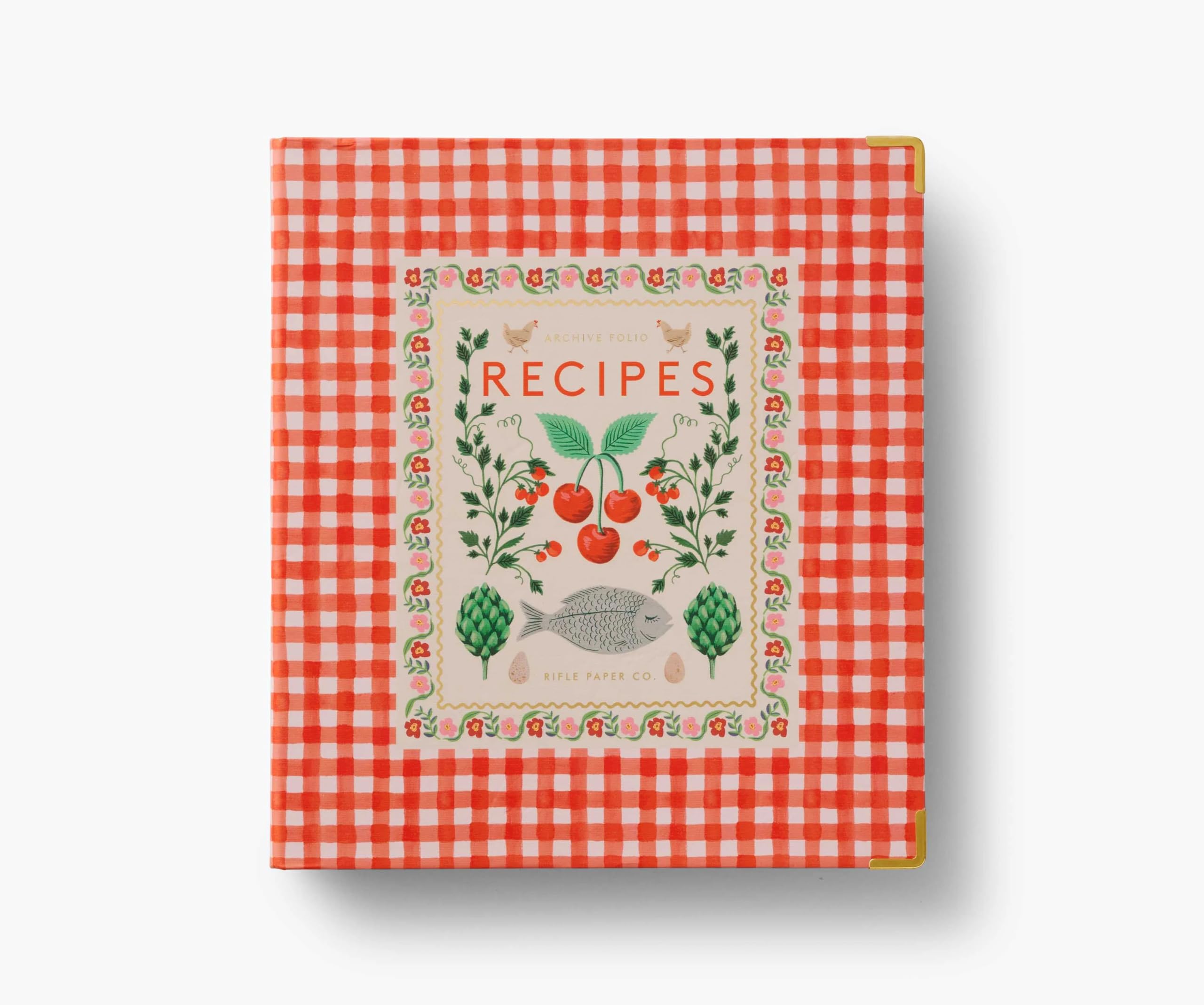 Amazon.co.jp: RIFLE PAPER CO. Cherry Farms レシピバインダー