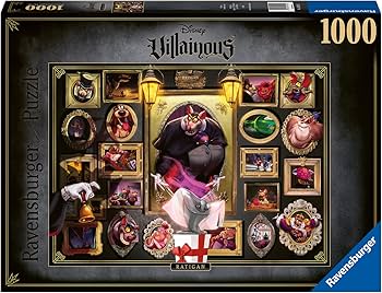 Ravensburger - 1000p Adult Puzzle - Ratigan - Disney Villainous Collection - 16521