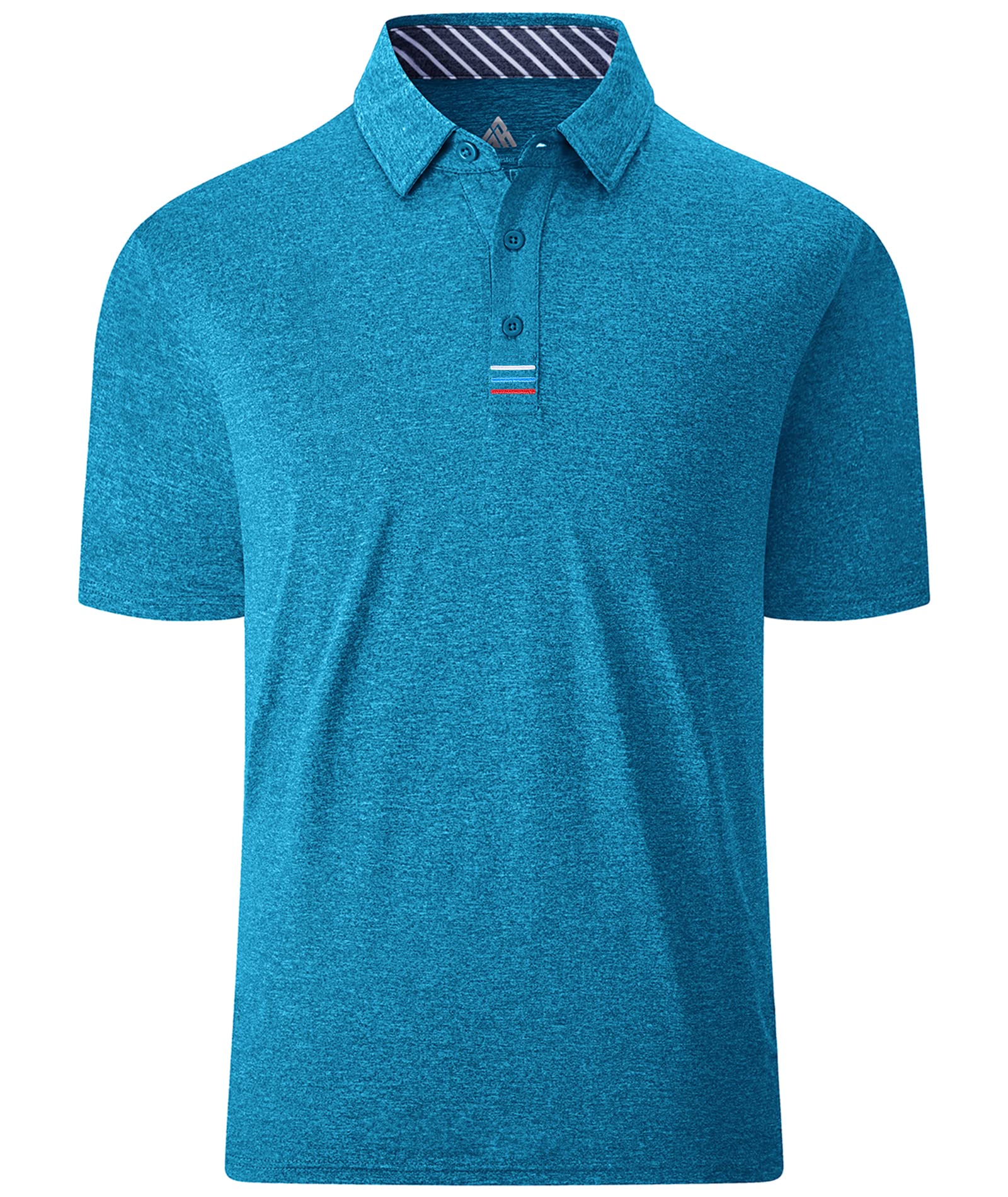 Dekomere Men Golf Shirts Short Sleeve Sports Casual Polo Shirts for Men ...