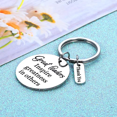 Miniatura 4 de NUBARKO Regalos de agradecimiento para líderes, llavero jefe, compañero de trabajo, regalo de oficina para hombres y mujeres, líder, mentor,