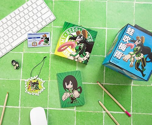 Miniatura 3 de JUST FUNKY My Hero Academia Looksee Mystery Blind Box, Tsuyu Asui | Incluye 5 coleccionables temáticos