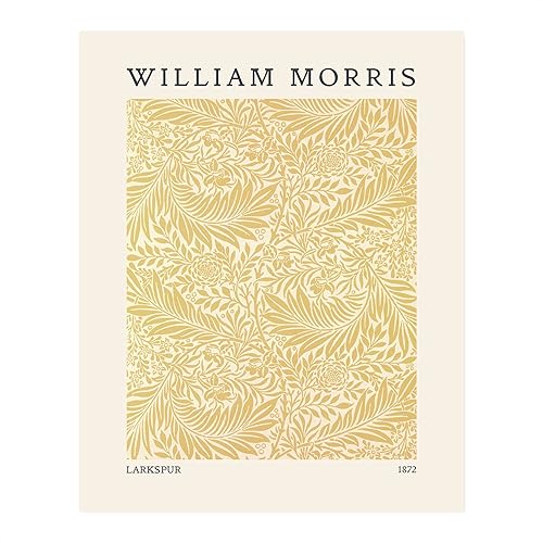 Miniatura 6 de Floral Prints Vintage Art Exhibition Posters William Morris Botanical Classic Wall Art Prints, Set of 3 (11x14 inches)