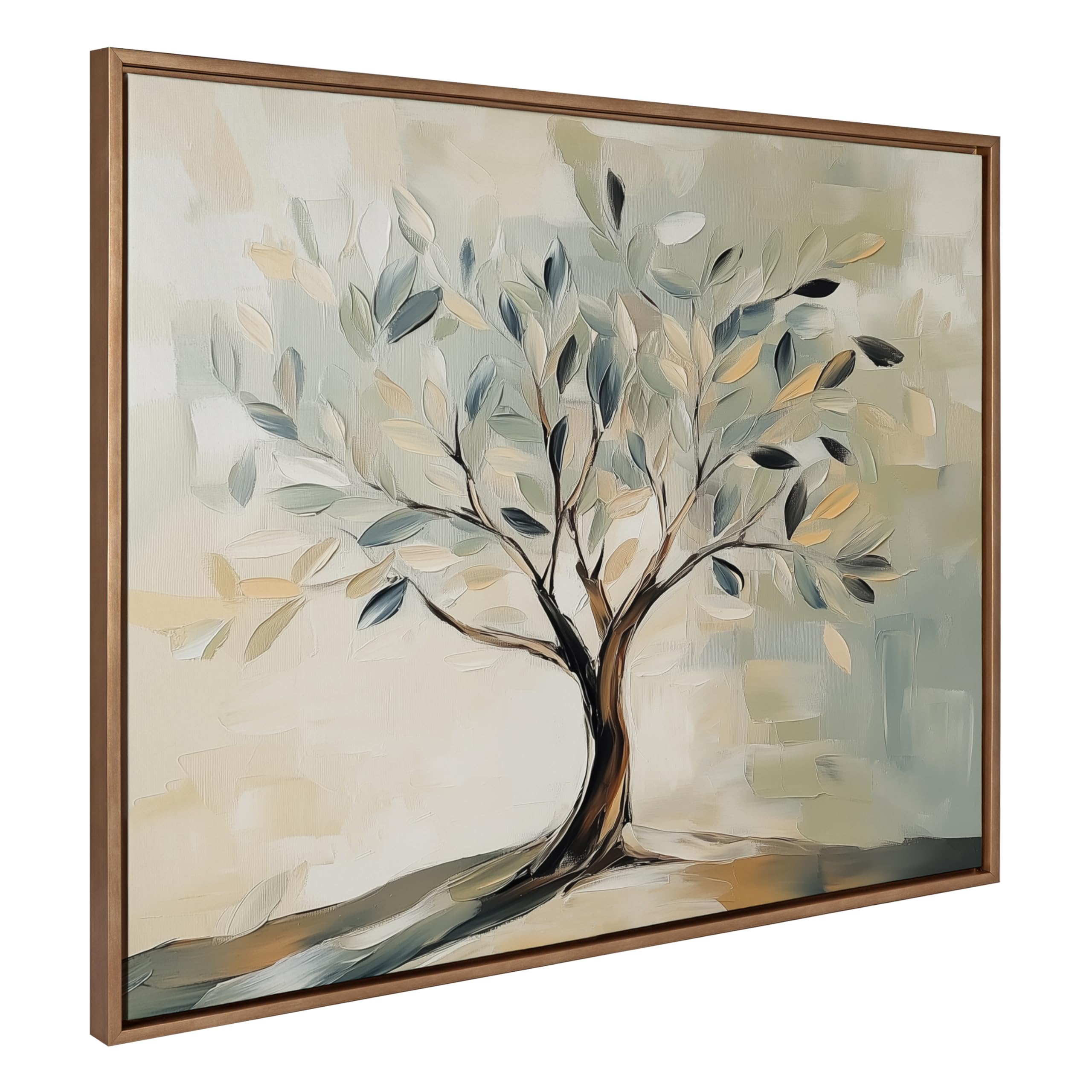 Kate and Laurel Sylvie Woman Floating I and II Framed Canvas Wall Art by Amy Peterson Art Studio, 2 Piece 18x24 White, Calming Colorful Wall Décor For Living Room, Bedroom, Office, Or