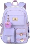 Laptop Backpacks 15.6 Inch School Bags College Backpack Anti Theft Travel Daypack Large Bookbags for Teens Girls Women (Blue)