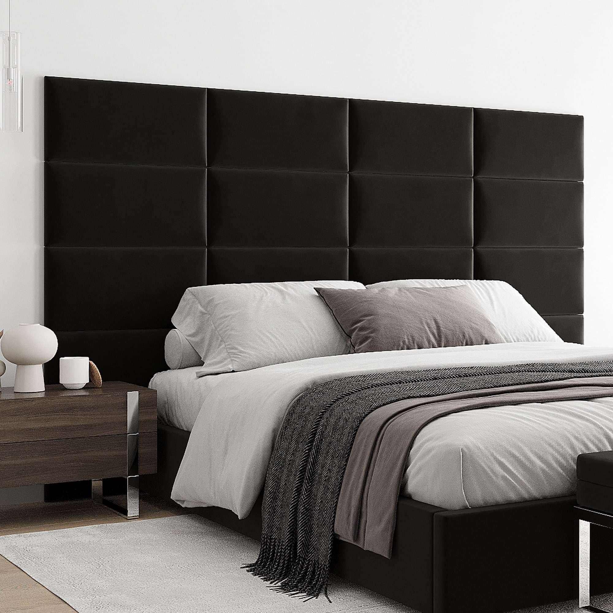 Enzo Pellini Leren wandbekleding Ebony 50x25 cm (ca. 1 m²) kopen? Wand- & plafondplaten