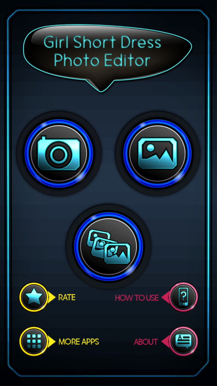 Girl Short Dress Photo Editor App on Amazon Appstore