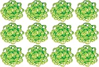 Vista 15 de The Gift Wrap Company Lazos decorativos de confeti para regalo, grandes, color blanco, paquete de 12