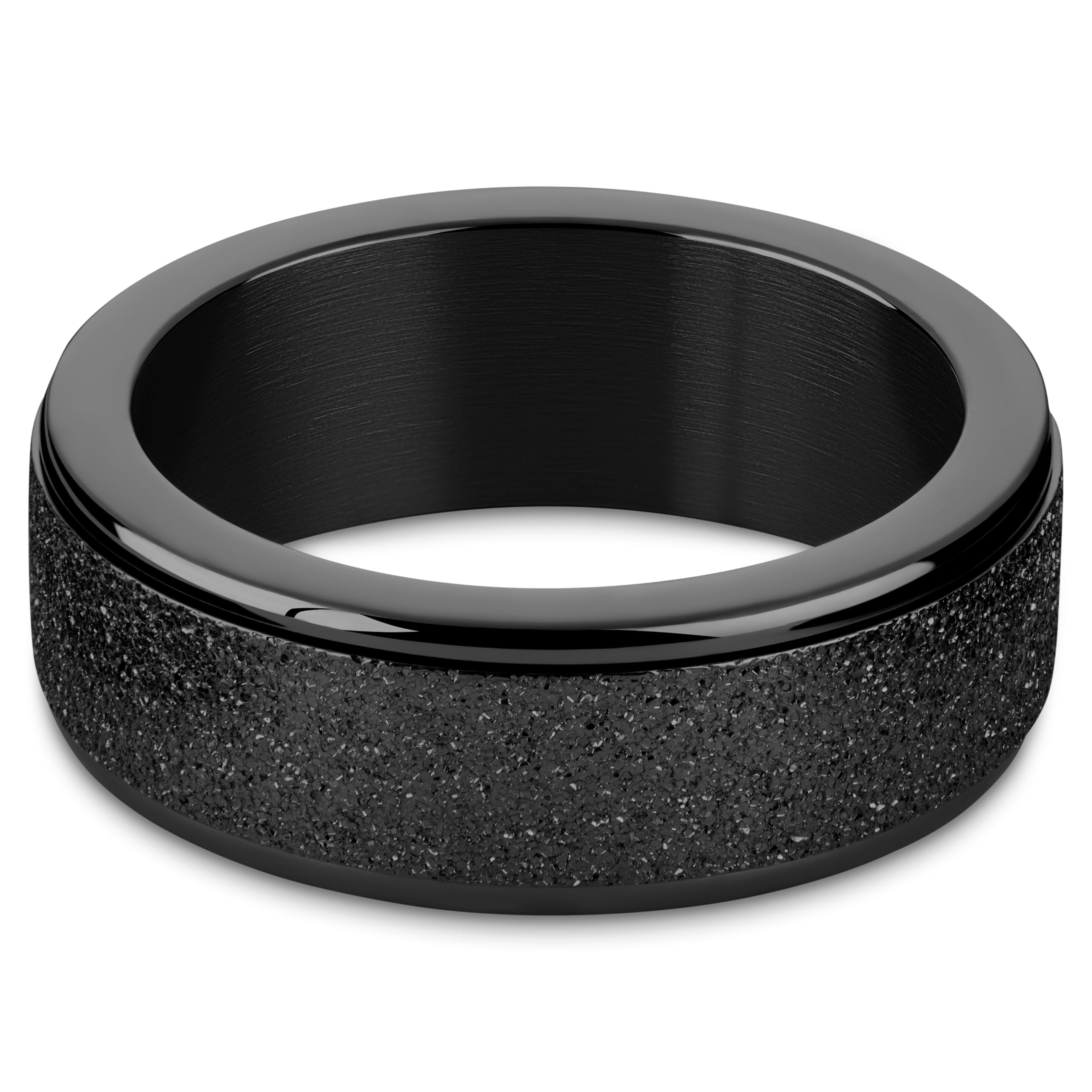 Trendhim, anello fidget da uomo, in acciaio inossidabile, acciaio inossidabile 316L e rivestimento PVD, design danese, fidget spinner, vari disegni e finiture