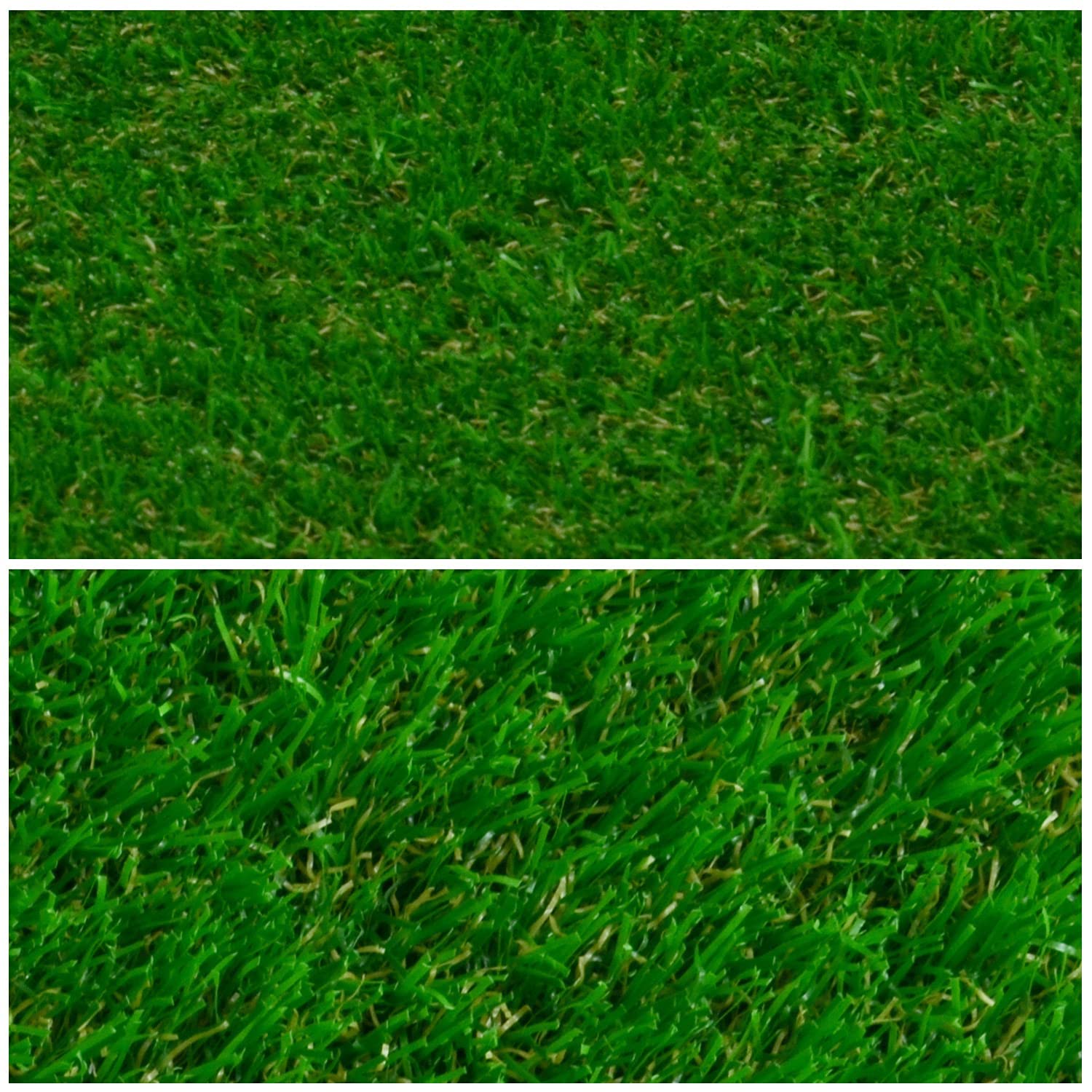 MDEKOR Gazon synthetique exterieur Hauteur totale 38 mm. Rouleau en 2m de large 250x200 cm